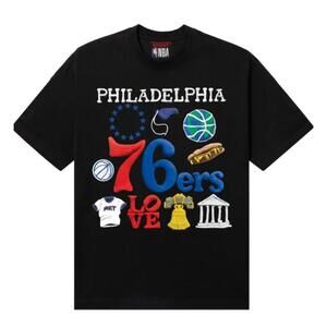 New Market Philadelphia 76Ers Sixers T Shirt